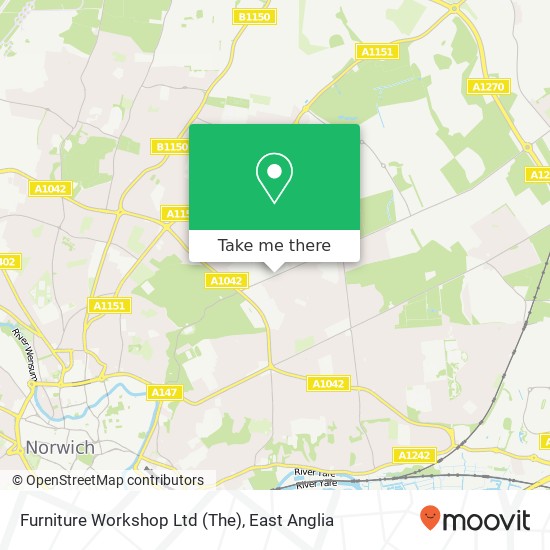 Furniture Workshop Ltd (The) map