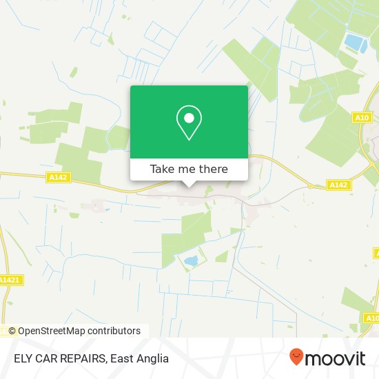 ELY CAR REPAIRS map