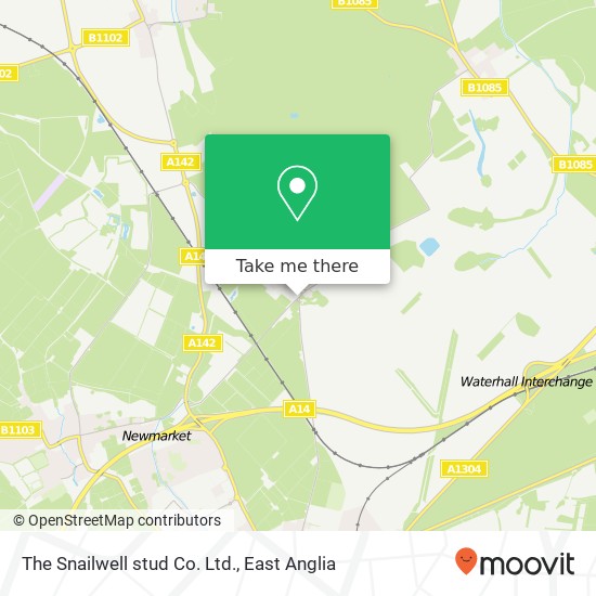 The Snailwell stud Co. Ltd. map
