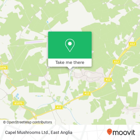Capel Mushrooms Ltd. map
