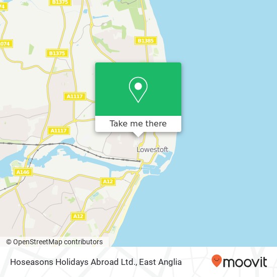Hoseasons Holidays Abroad Ltd. map