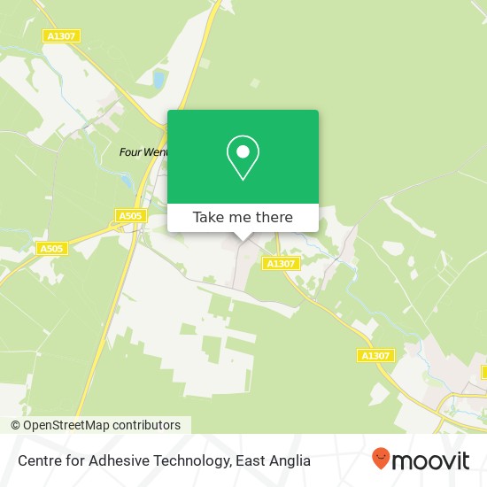 Centre for Adhesive Technology map