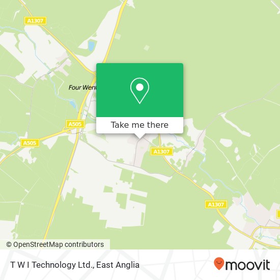T W I Technology Ltd. map