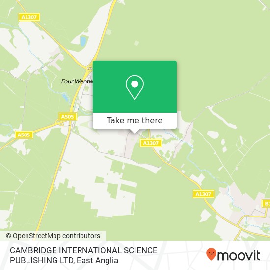 CAMBRIDGE INTERNATIONAL SCIENCE PUBLISHING LTD map