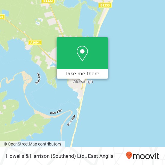 Howells & Harrison (Southend) Ltd. map