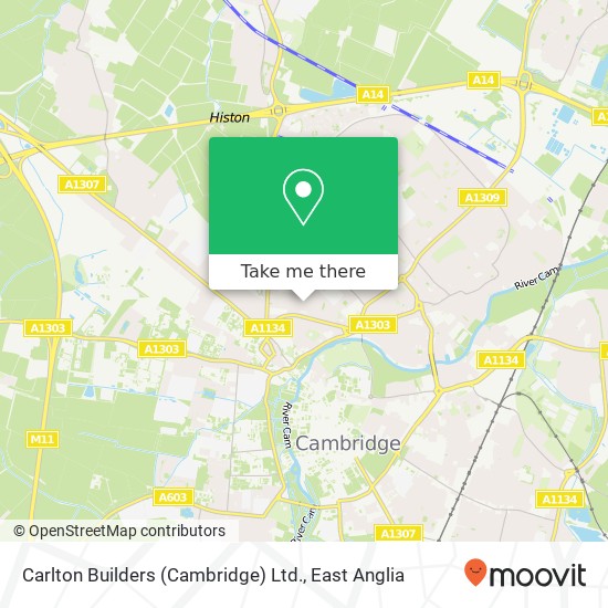 Carlton Builders (Cambridge) Ltd. map