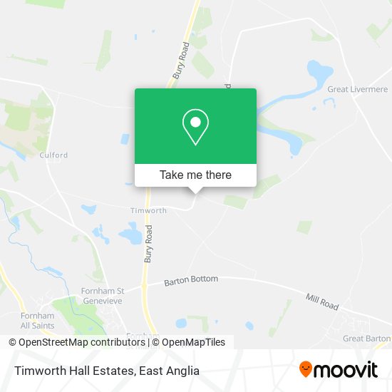 Timworth Hall Estates map