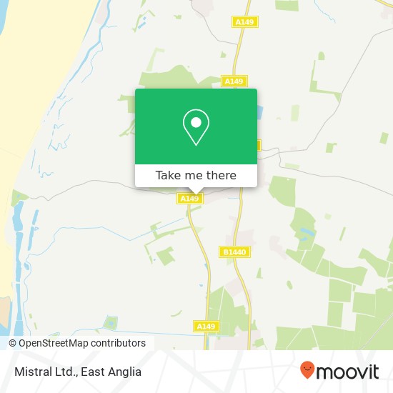 Mistral Ltd. map
