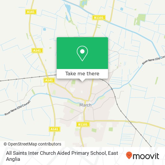 All Saints Inter Church Aided Primary School map