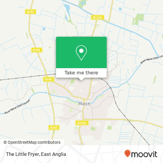 The Little Fryer map