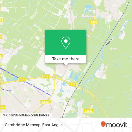 Cambridge Mencap map