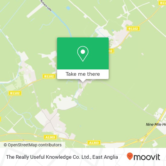 The Really Useful Knowledge Co. Ltd. map