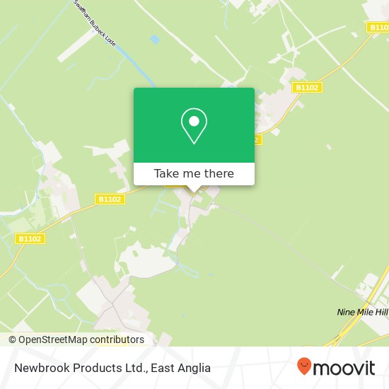 Newbrook Products Ltd. map