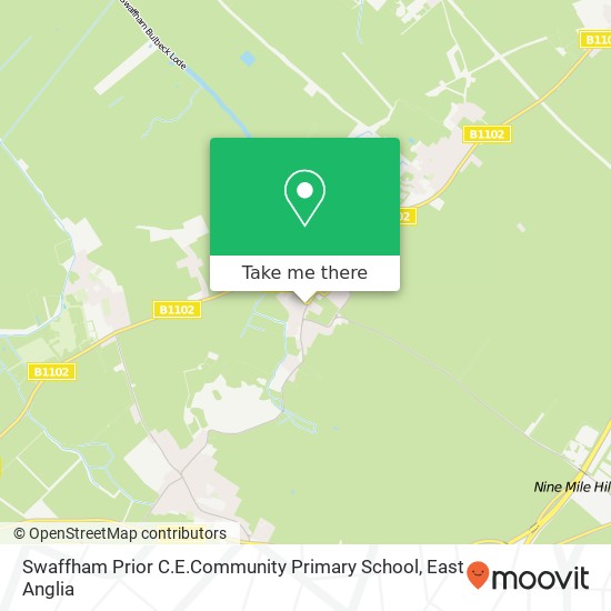 Swaffham Prior C.E.Community Primary School map