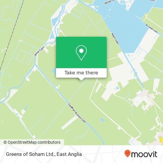 Greens of Soham Ltd. map