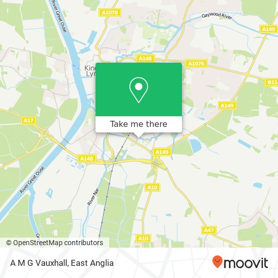 A M G Vauxhall map
