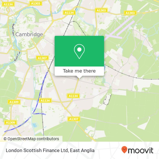 London Scottish Finance Ltd map