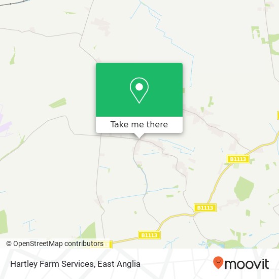 Hartley Farm Services map