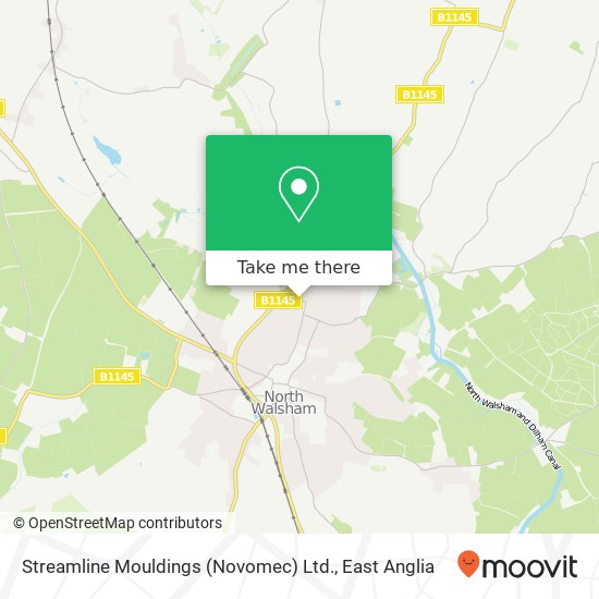 Streamline Mouldings (Novomec) Ltd. map