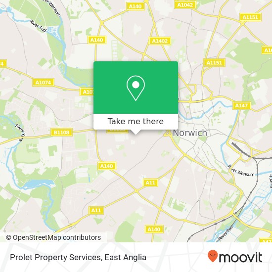 Prolet Property Services map