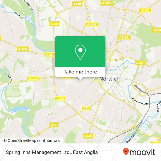 Spring Inns Management Ltd. map