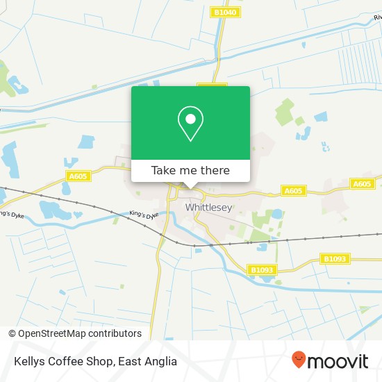 Kellys Coffee Shop map