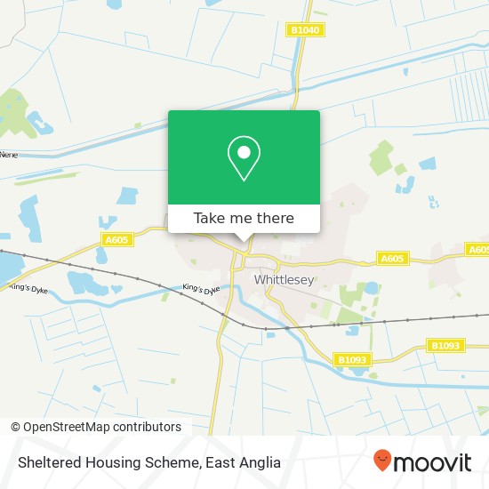 Sheltered Housing Scheme map