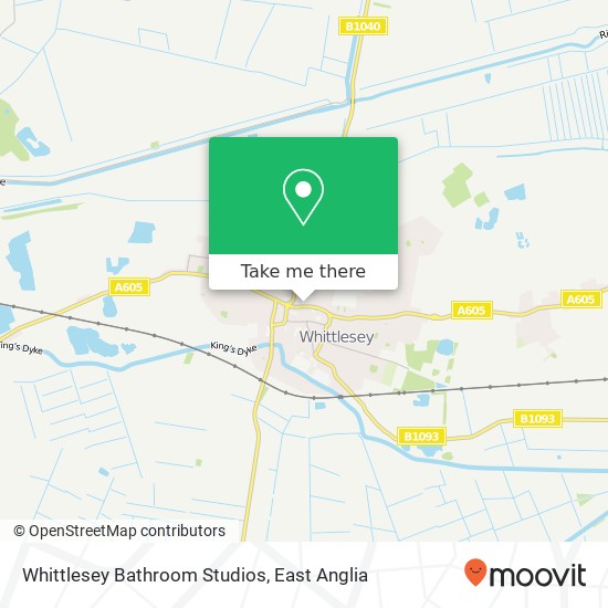 Whittlesey Bathroom Studios map