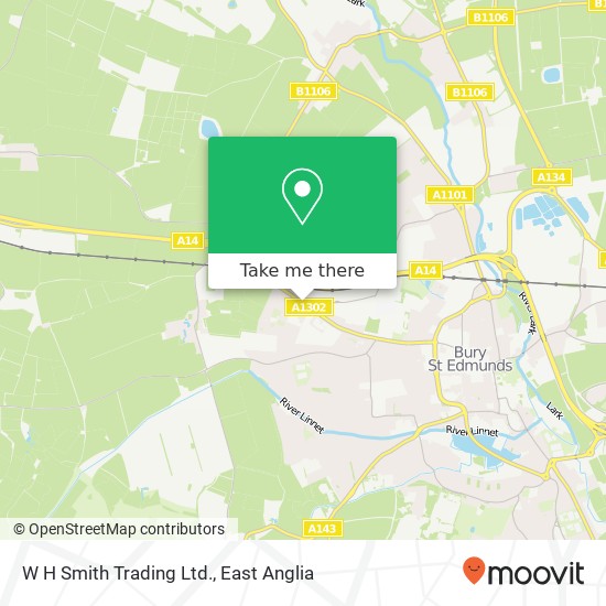 W H Smith Trading Ltd. map