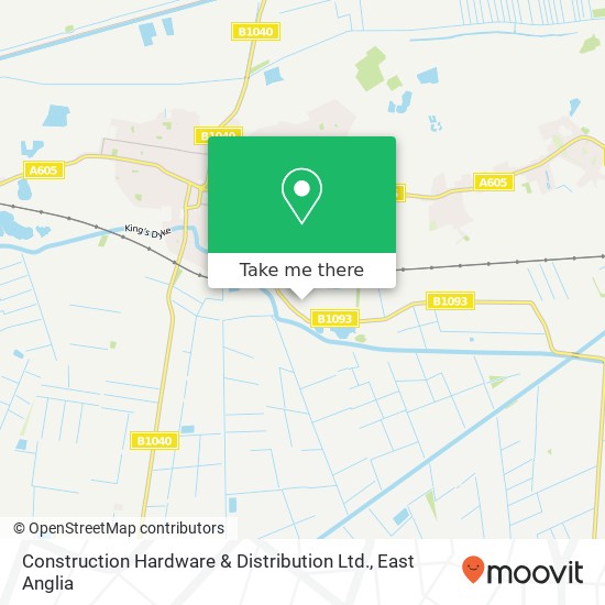 Construction Hardware & Distribution Ltd. map