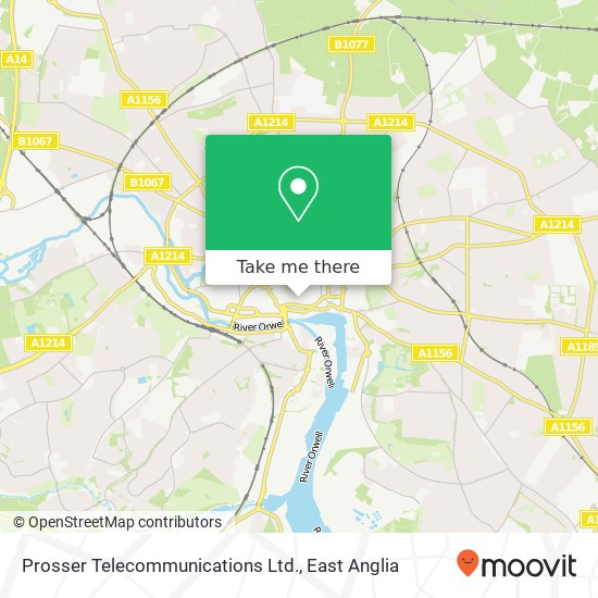 Prosser Telecommunications Ltd. map