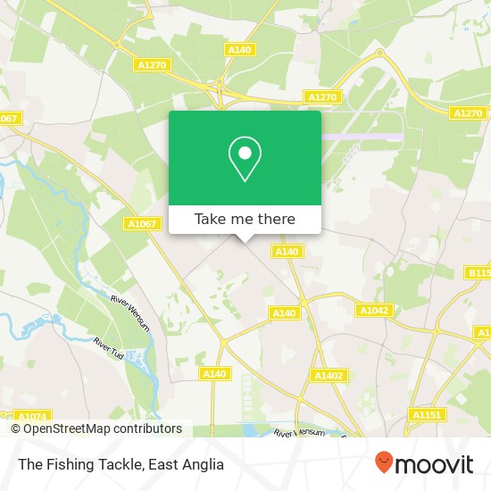 The Fishing Tackle map