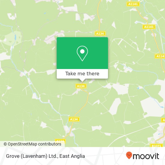 Grove (Lavenham) Ltd. map