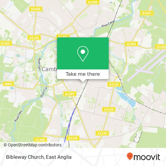 Bibleway Church map