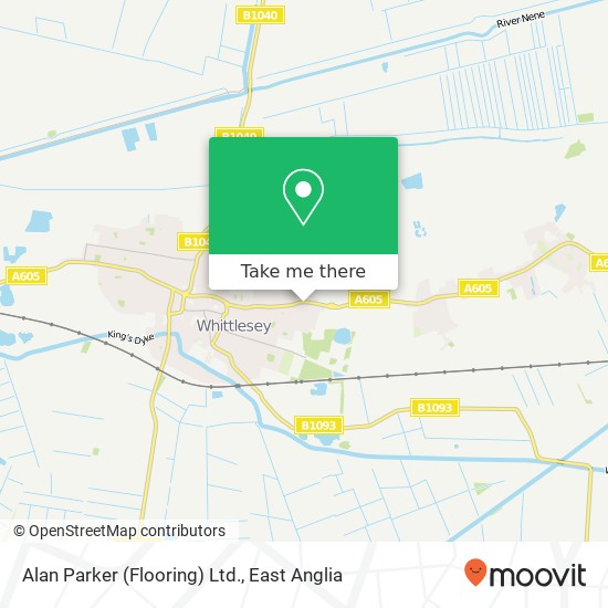 Alan Parker (Flooring) Ltd. map