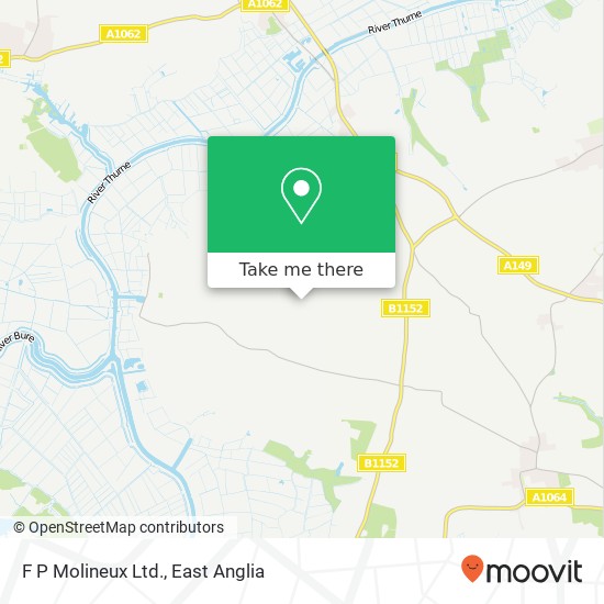 F P Molineux Ltd. map