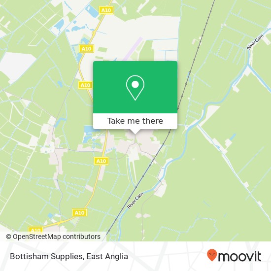 Bottisham Supplies map