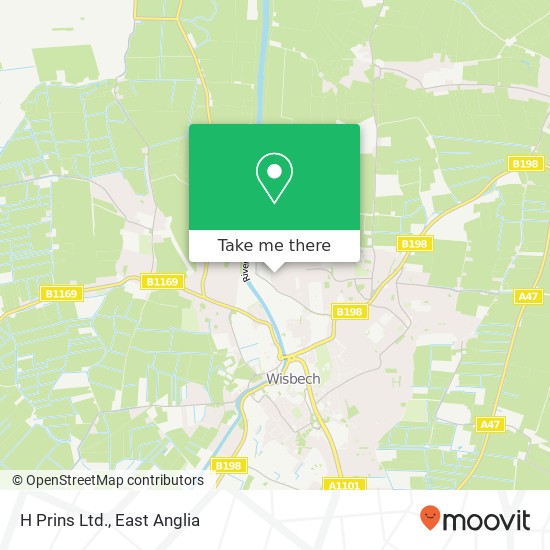 H Prins Ltd. map