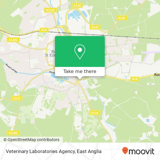 Veterinary Laboratories Agency map