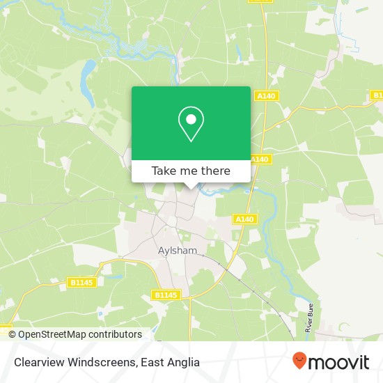 Clearview Windscreens map