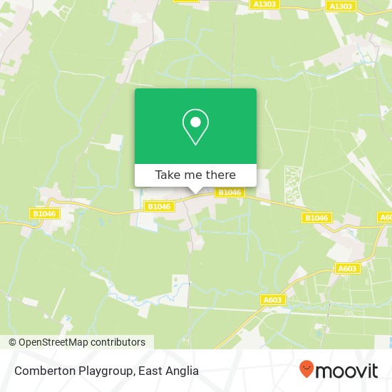 Comberton Playgroup map