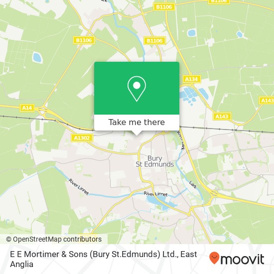 E E Mortimer & Sons (Bury St.Edmunds) Ltd. map