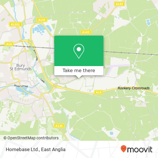 Homebase Ltd. map