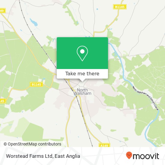 Worstead Farms Ltd map
