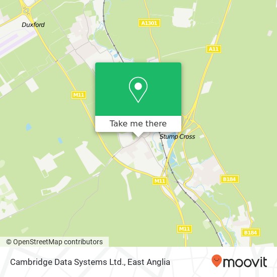 Cambridge Data Systems Ltd. map