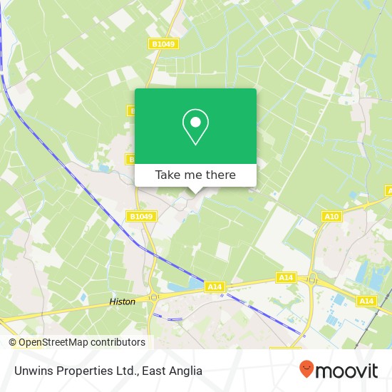 Unwins Properties Ltd. map