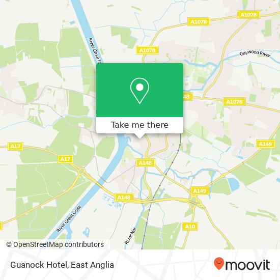 Guanock Hotel map