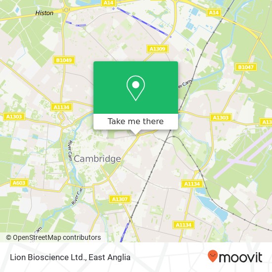 Lion Bioscience Ltd. map