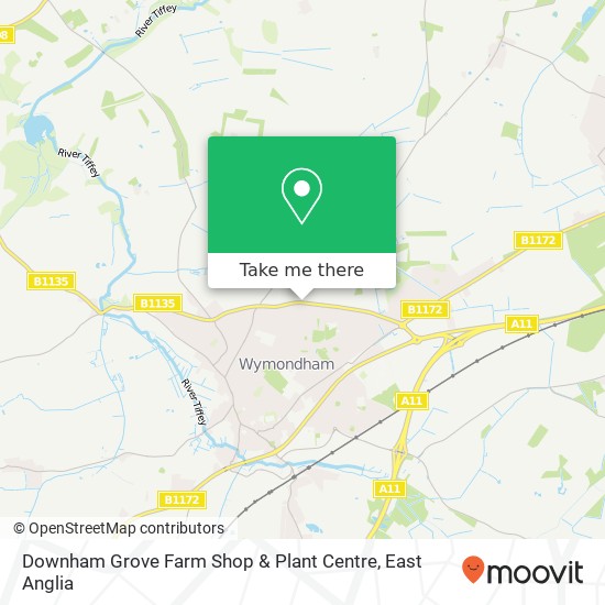 Downham Grove Farm Shop & Plant Centre map