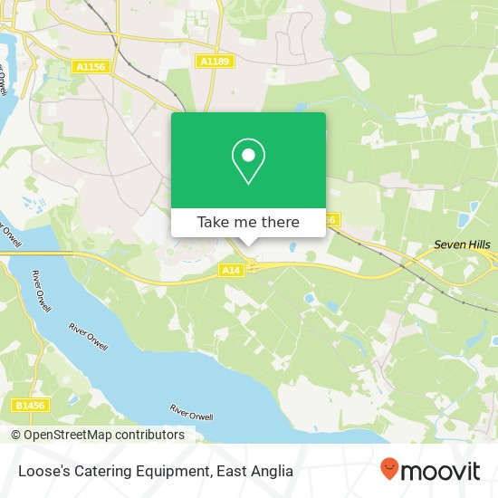 Loose's Catering Equipment map